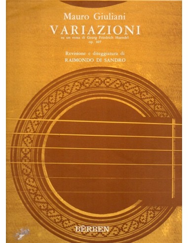 Giuliani Variazioni Op. 107 Edizione...