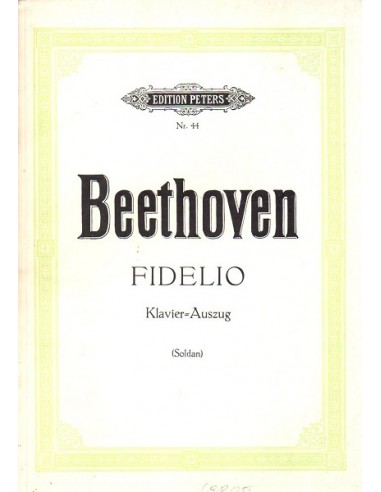 Beethoven Fidelio per Pianoforte...