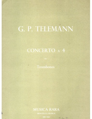 Telemann Concerto a quattro per 4...