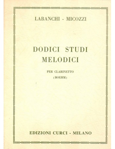 Labanchi Micozzi 12 Studi melodici...