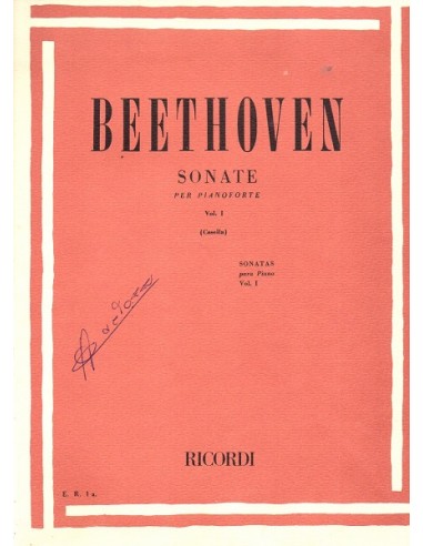 Beethoven 32 Sonate Vol. 1° USATO