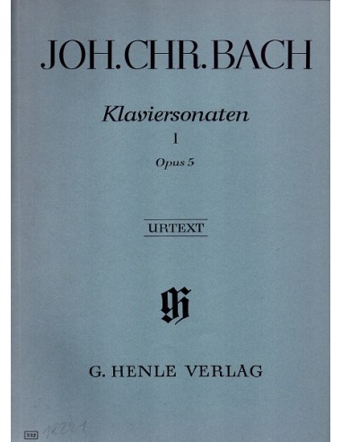Bach Klaviersonaten Vol. 1° Op. 5