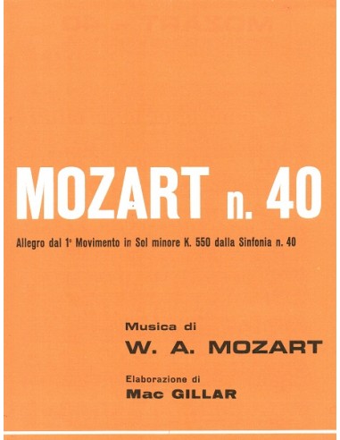 Sinfonia N. 40 in Sol minore (Linea...