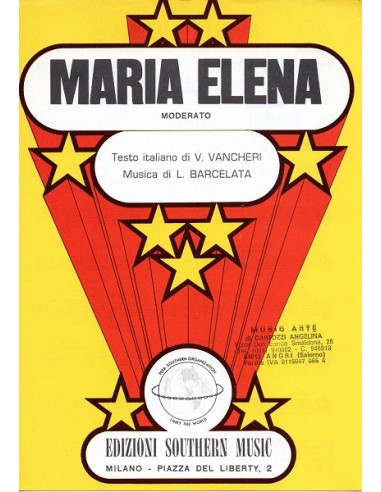 Maria Elena Linea Melodica e Accordi