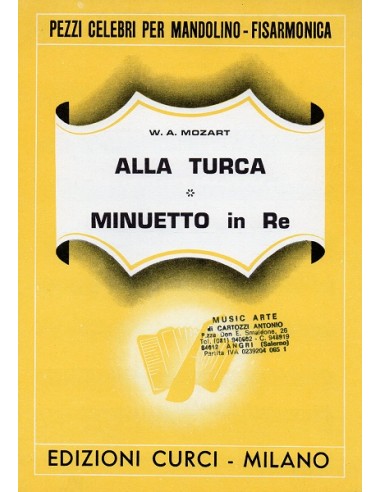 Marcia Turca e Minuetto in RE Linea...