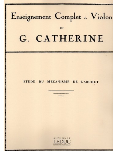 Catherine Etudes de mecanisme de...