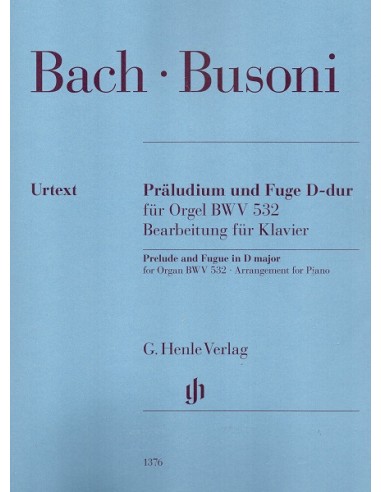 Bach Busoni Preludio e fuga in Re...