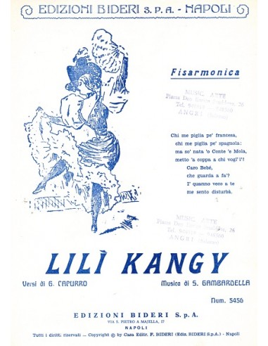 Lilì Kangy (Linea Melodica e Accordi)
