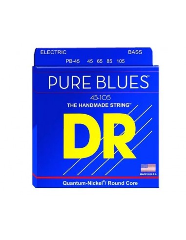 DR Strings PB-45 Pure blues bass medium