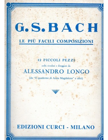 Bach la più facili composizioni 12...