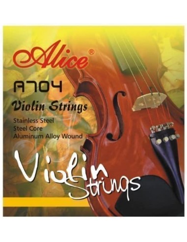 Corde per violino Alice A704