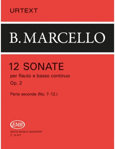 Benedetto Marcello 12 Sonate Op. 2...