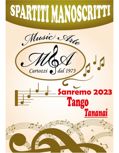 Tango versione cantata da Tananai...