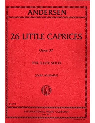 Andersen 26 Piccoli Capricci Op. 37