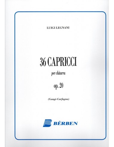 Legnani 36 Capricci op. 20