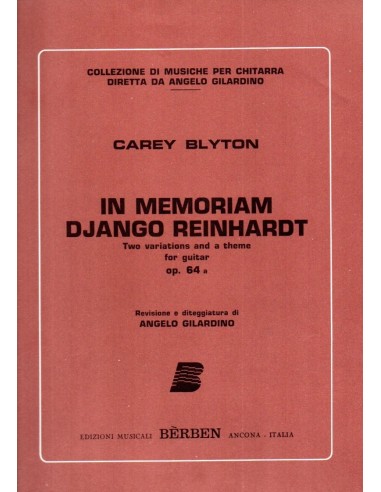 Blayton Memorial django reinhardt op. 64
