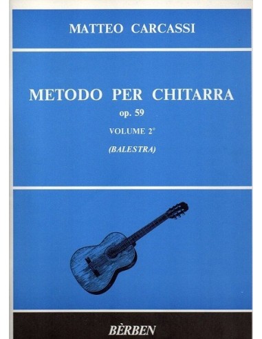 Carcassi Metodo per chitarra vol. 2°...