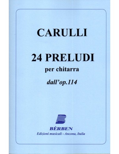 Carulli 24 Preludi op. 114