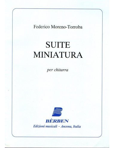 Torroba Suite Miniatura per Chitarra