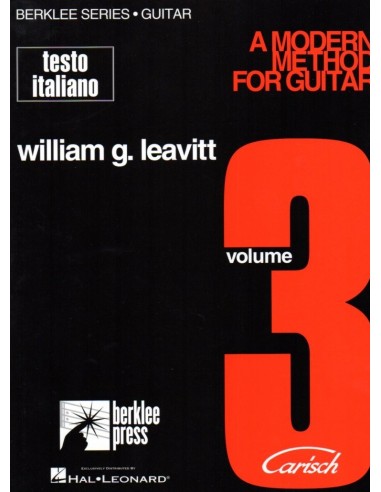 Leavitt Modern method for guitar vol. 3°