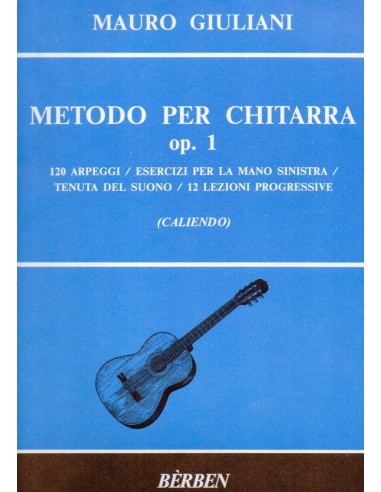 Giuliani Metodo per chitarra op. 1