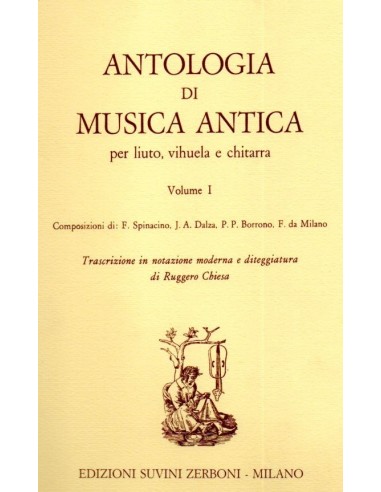 Antologia di musica antica vol. 1°