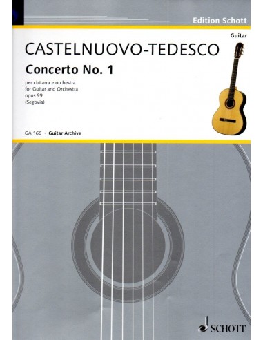 Castelnuovo Tedesco concerto N° 1 in...