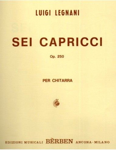Legnani 6 Capricci op. 250