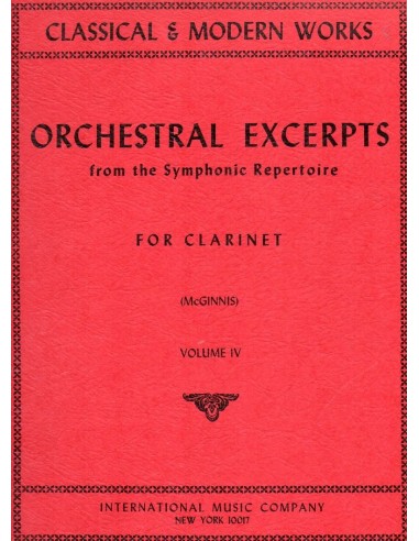 Orchestral Excerpts Vol. 4°