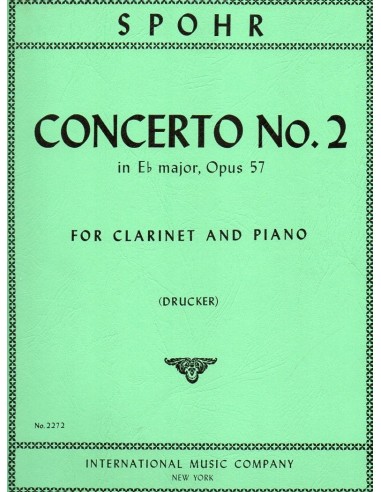 Spohr concerto N° 2 Op. 57 in Mib...