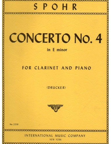Spohr Concerto N° 4 in Mi minore