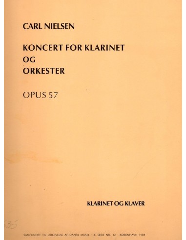 Nielsen Concerto Op. 57 per...