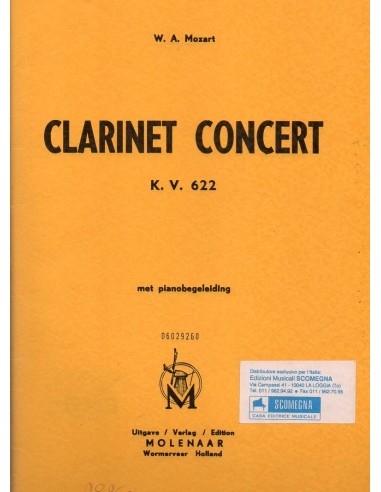 Mozart Concerto K 622