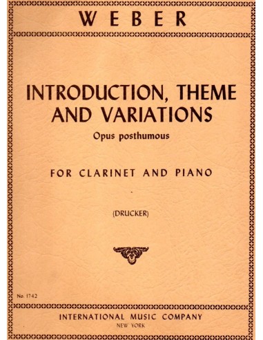 Weber Introduzione e tema variato