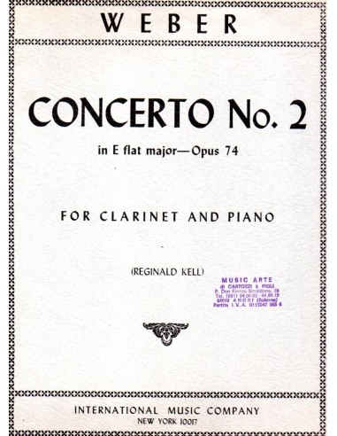 Weber 2° Concerto in Mib Op. 74