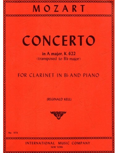Mozart Concerto K 622 in La maggiore