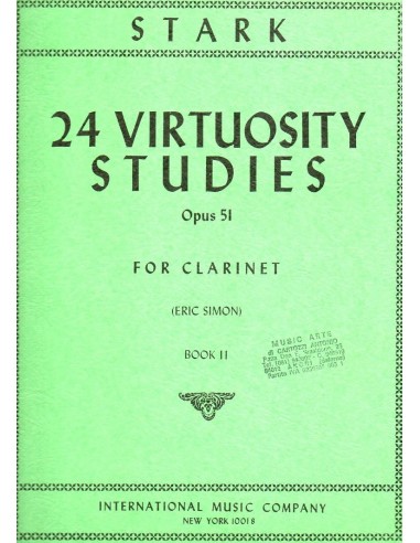 Stark 24 Studi virtuosi Op. 51 Volume 2°