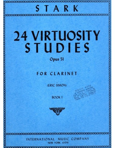 Stark 24 Studi virtuosi Op. 51 volume 1°