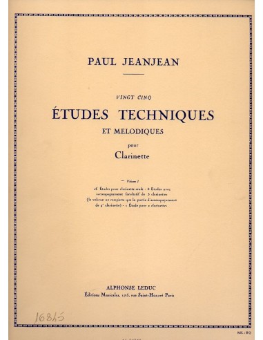 Jean Jean 25 Studi tecnici e melodici...
