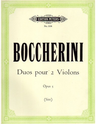 Boccherini 3 Duetti op. 5