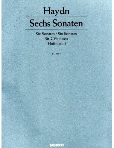 Haydn 6 Sonate per 2 violini
