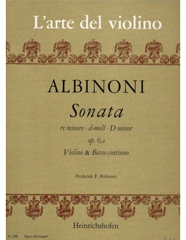 Albinoni Sonata in Re minore op. 6 N°4