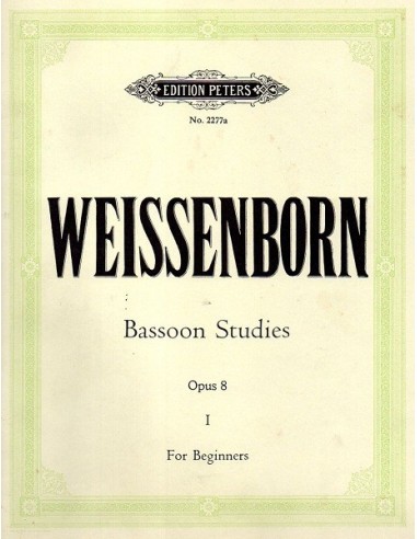 Weissenborn Studi N 1 Op. 8
