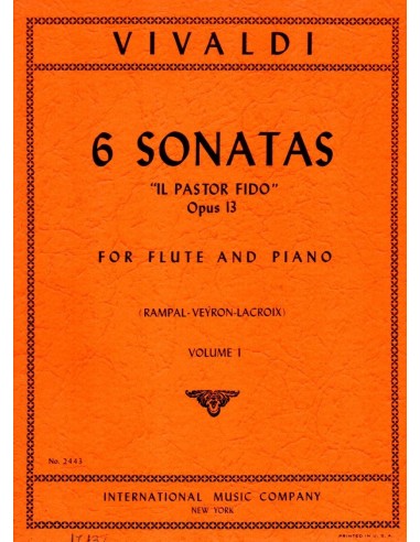 Vivaldi 06 sonate Op. 13 dal Pastor...