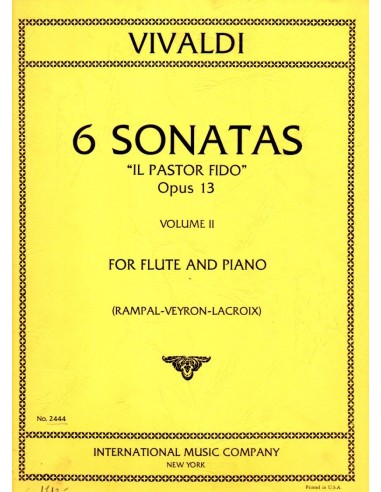 Vivaldi 6 Sonate op. 13 dal Pastor...
