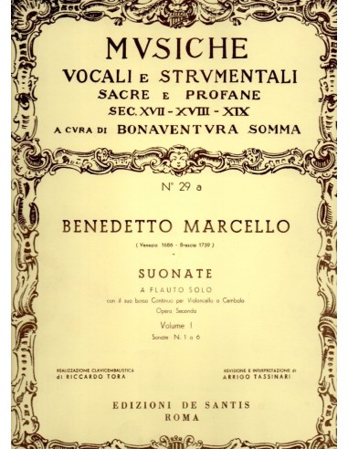 Benedetto Marcello 12 Sonate 1°...