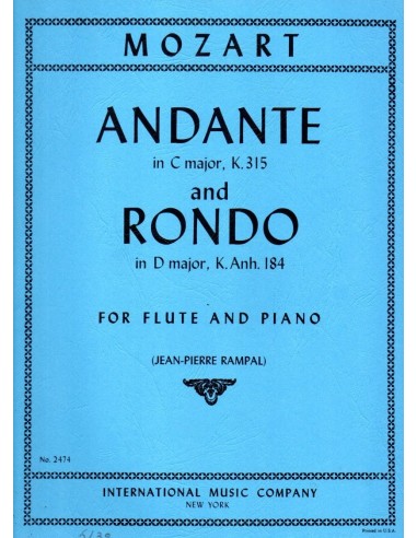 Mozart Andante in Do Maggiore K 315...