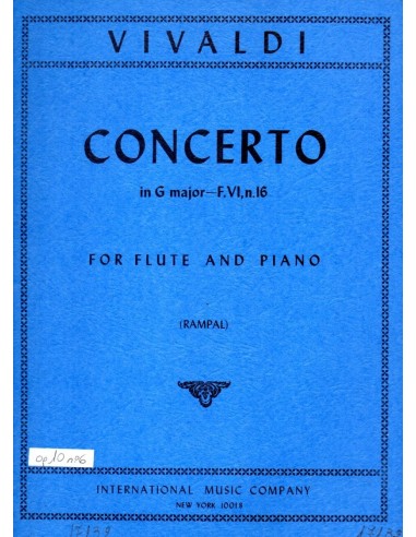 Vivaldi Concerto Op. 10 N° 4 in Sol...