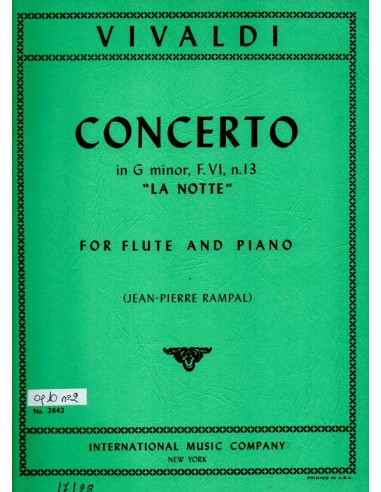 Vivaldi Concerto Op. 10 N° 2 in sol...