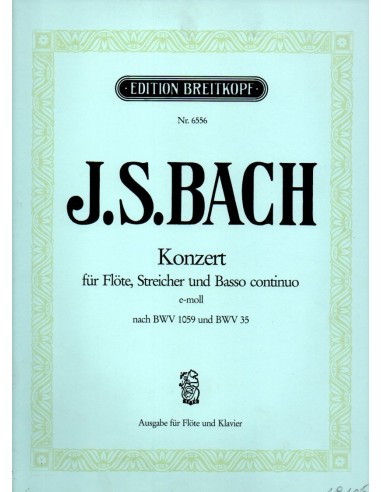 Bach Concerto in Mi minore